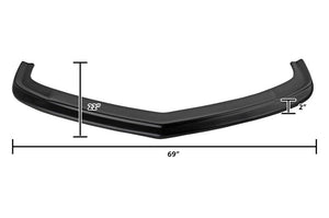 135.50 Spec-D Front Bumper Lip Chevy Camaro (2010-2013) ZL1 Style - Black - Redline360