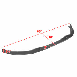 109.99 Spec-D Front Bumper Lip Mazda Miata ND (2016-2021) Black - Redline360