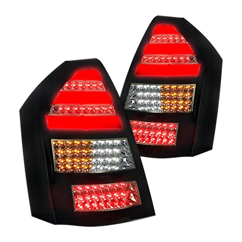 Spec-D LED Tail Lights Chrysler 300C (2005-2007) Black / Clear / Red /