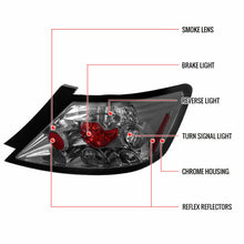 Load image into Gallery viewer, 128.00 Spec-D Tail Lights Honda Civic Coupe (2006-2011) Black or Chrome Housing - Redline360 Alternate Image