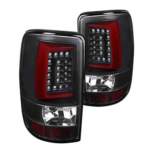 199.95 Spec-D LED Tail Lights GMC Yukon / Yukon XL (00-06) Black / Smoke / Red - Redline360