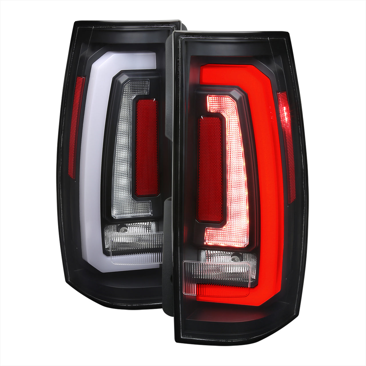 Spec-D LED Tail Lights Tahoe Suburban Yukon (07-14) Sequential