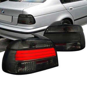 178.00 Spec-D LED Tail Lights BMW E39 5 Series Sedan (2001-2003) Red / Clear / Smoke Lens - Redline360