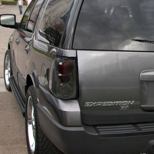 Smoke/Tinted Tail Lights For 2003-2006 Ford Expedition - Pair, Direct Replacement, DOT/SAFE Certified By Carpartsinnovate