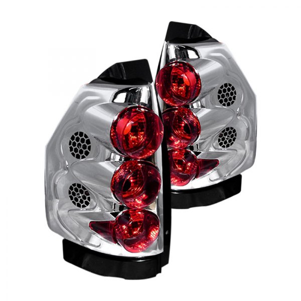 135.00 Spec-D LED Tail Lights GMC Envoy (2000-2006) Chrome/Red - Redline360