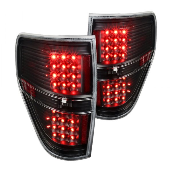 Spec-D LED Tail Lights Ford F150 (2009-2014) Black or Chrome Housing