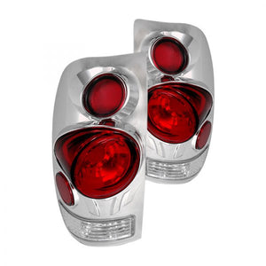 71.00 Spec-D Tail Lights Ford F150 (97-04) F250 (97-03) [Altezza Style] Black or Chrome Housing - Redline360