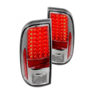 270.00 Spec-D LED Tail Lights Ford F250/F350/F450/F550 Super Duty (08-16) Black or Chrome Housing - Redline360