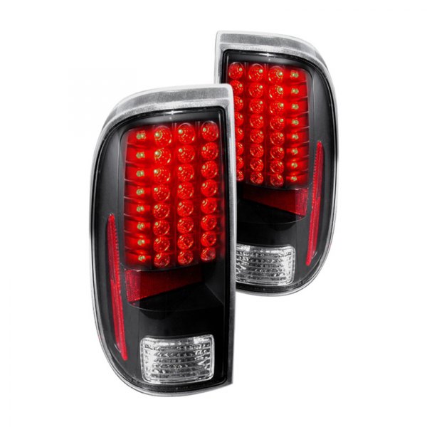 270.00 Spec-D LED Tail Lights Ford F250/F350/F450/F550 Super Duty (08-16) Black or Chrome Housing - Redline360