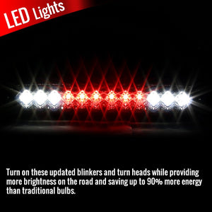 55.00 Spec-D LED 3rd Brake Light Ford F250/F350/F450/F550 Super Duty/ Ranger (93-16) Clear or Smoke Lens - Redline360