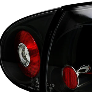 121.00 Spec-D Tail Lights VW Golf GTI MK5/Rabbit/R32 (06-09) [Altezza Style] Black or Chrome  Housing - Redline360