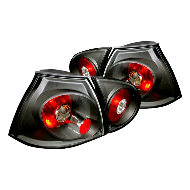 121.00 Spec-D Tail Lights VW Golf GTI MK5/Rabbit/R32 (06-09) [Altezza Style] Black or Chrome  Housing - Redline360