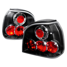 Load image into Gallery viewer, 104.00 Spec-D Tail Lights VW Golf MK3 (93-98) [Altezza Style] Matte Black Housing/Clear Lens - Redline360 Alternate Image