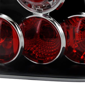 104.00 Spec-D Tail Lights VW Golf MK3 (93-98) [Altezza Style] Matte Black Housing/Clear Lens - Redline360