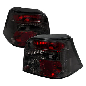 110.00 Spec-D Tail Lights VW Golf MK4/GTI/R32 (99-06) [Altezza Style] Chrome or Black Housing - Redline360