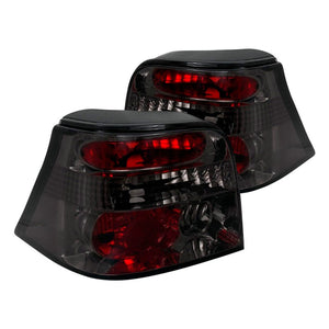 110.00 Spec-D Tail Lights VW Golf MK4/GTI/R32 (99-06) [Altezza Style] Chrome or Black Housing - Redline360