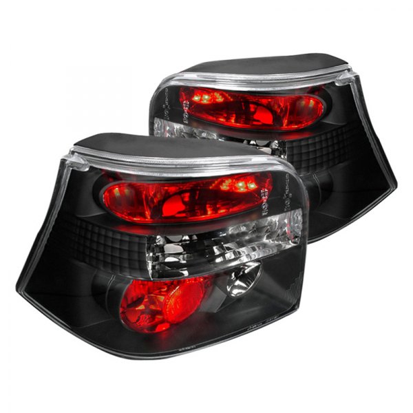 110.00 Spec-D Tail Lights VW Golf MK4/GTI/R32 (99-06) [Altezza Style] Chrome or Black Housing - Redline360