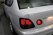 Load image into Gallery viewer, Spec-D LED Trunk Lights Lexus GS300 GS400 GS430 (1998-2005) Red or Smoke Lens - Chrome/Red Lens Alternate Image