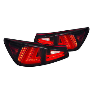 269.50 Spec-D Tail Lights Lexus IS250 / IS350 (06-08) LED - Black / Chrome / Red / Smoked - Redline360