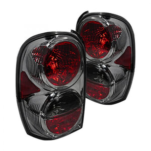 130.00 Spec-D Tail Lights Jeep Liberty (2002-2004) [Altezza Style] Chrome or Black Housing - Redline360