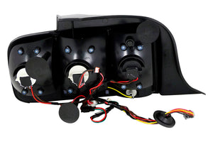 182.00 Spec-D Tail Lights Ford Mustang (05-09) Sequential Turn Signal - Smoke or Red - Redline360