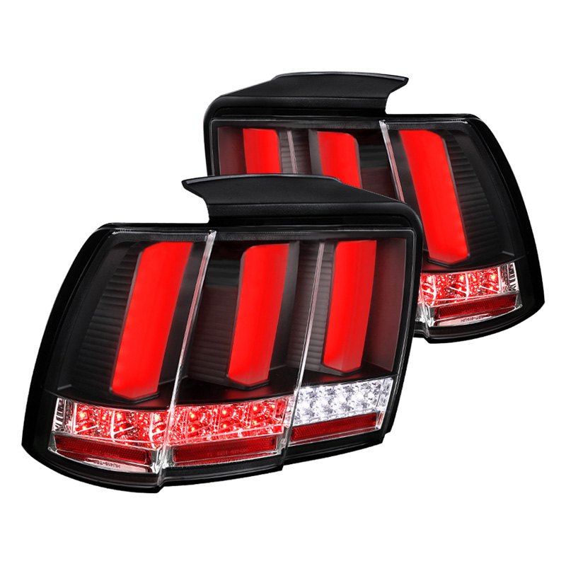Smoked Red LED Side Marker Lights For 1999-2004 Ford Mustang SN95 – Rear Bumper/Fender Parking Lamps – Pair 6 thumbnail image