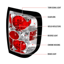 Load image into Gallery viewer, 103.00 Spec-D Tail Lights Nissan Pathfinder (1996-2004) [Altezza Style] Black or Chrome Housing - Redline360 Alternate Image