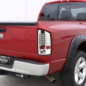 144.00 Spec-D LED Tail Lights Dodge Ram (2007-2009) Black or Chrome Housing - Redline360