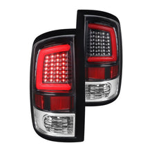 Load image into Gallery viewer, 219.95 Spec-D LED Tail Lights Dodge Ram (2009-2018) w/ LED Light Bar - Black / Chrome / Red / Gloss - Redline360 Alternate Image