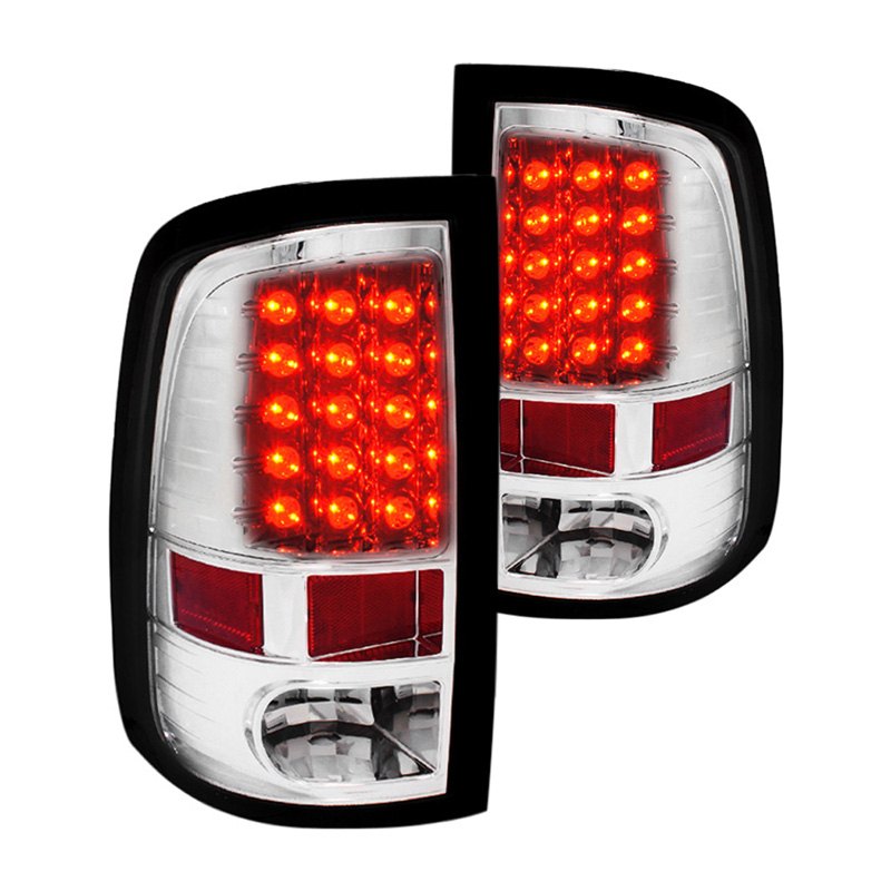 Spec-D LED Tail Lights Dodge Ram (2009-2017) Black / Chrome / Red / Gl ...