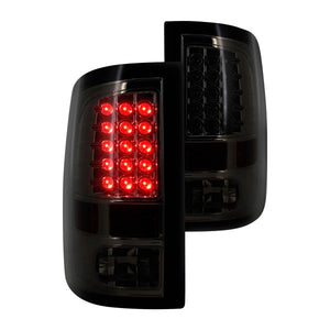 159.95 Spec-D LED Tail Lights Dodge Ram (2009-2017) Black / Chrome / Red / Gloss - Redline360