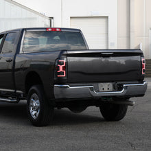 Load image into Gallery viewer, Spec-D Tail Lights Ram 2500 3500 (19-22) Sequential w/ LED Light Bar - Black / Tinted Alternate Image