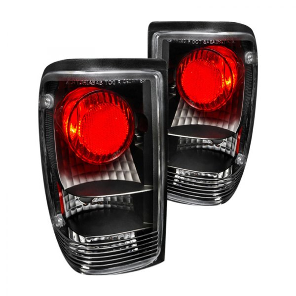Smoke Tail Lights For 1993-1997 Ford Ranger – Pair Replacement Rear Lamps