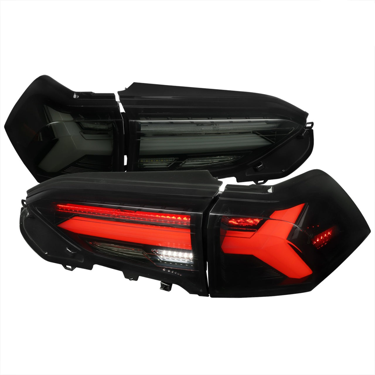 Spec-D Tail Lights Toyota RAV4 (2019-2023) Sequential LED Bar