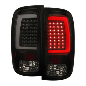 219.95 Spec-D LED Tail Lights GMC Sierra 1500 (07-13) 2500/3500 (07-14) C-Bar LED - Red/Black - Redline360