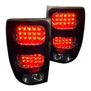 Spec-D LED Tail Lights GMC Sierra (2007-2014) Black or Chrome Housing ...