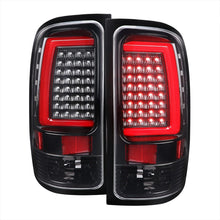 Load image into Gallery viewer, 219.95 Spec-D LED Tail Lights GMC Sierra 1500 (07-13) 2500/3500 (07-14) C-Bar LED - Red/Black - Redline360 Alternate Image