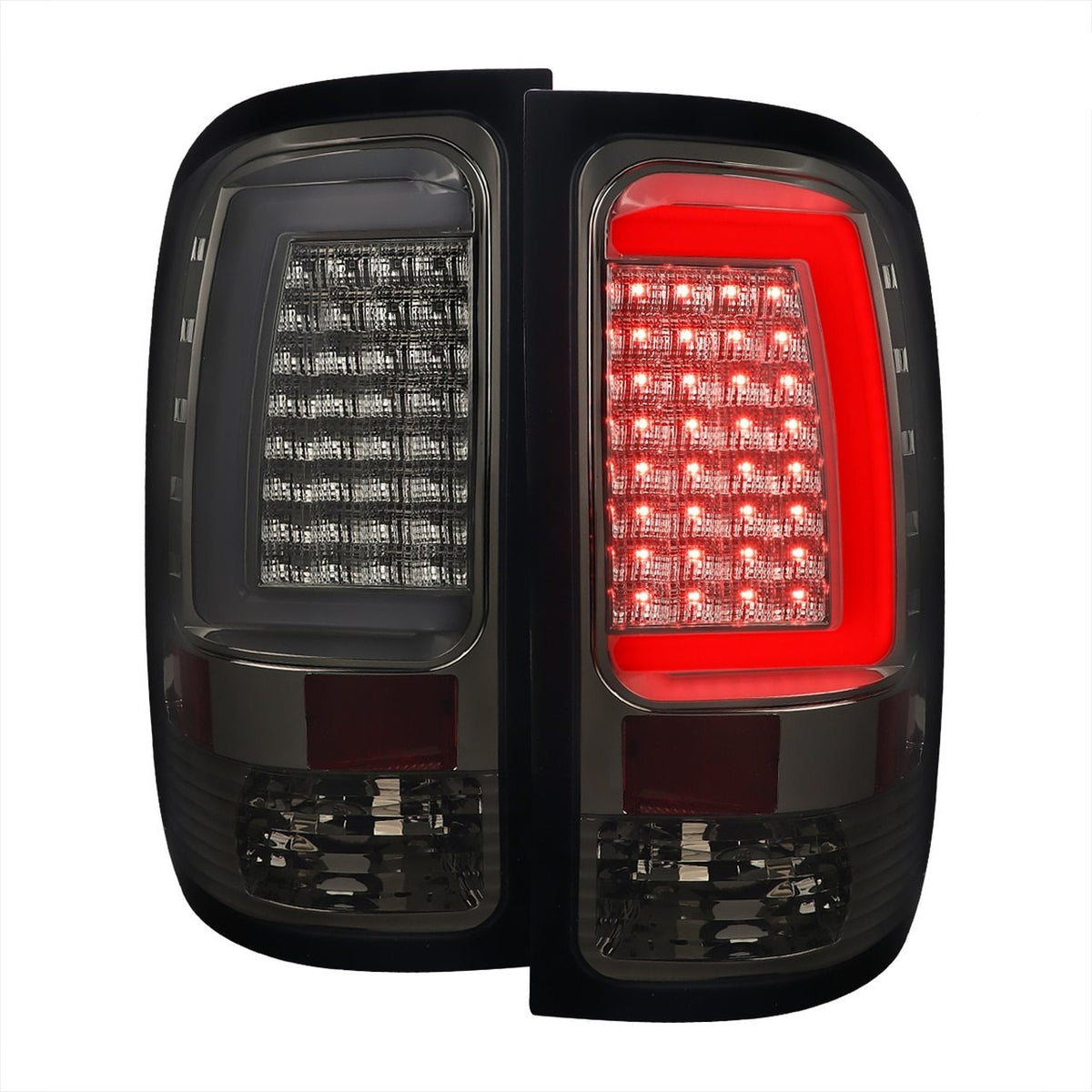 Spec-D LED Tail Lights GMC Sierra 1500 (07-13) 2500/3500 (07-14) C-Bar ...