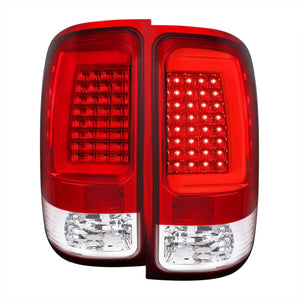 219.95 Spec-D LED Tail Lights GMC Sierra 1500 (07-13) 2500/3500 (07-14) C-Bar LED - Red/Black - Redline360