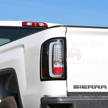 Load image into Gallery viewer, 249.95 Spec-D LED Tail Lights GMC Sierra (2014-2018) C-BAR - Black / Clear / Smoked / Tinted / Red - Redline360 Alternate Image