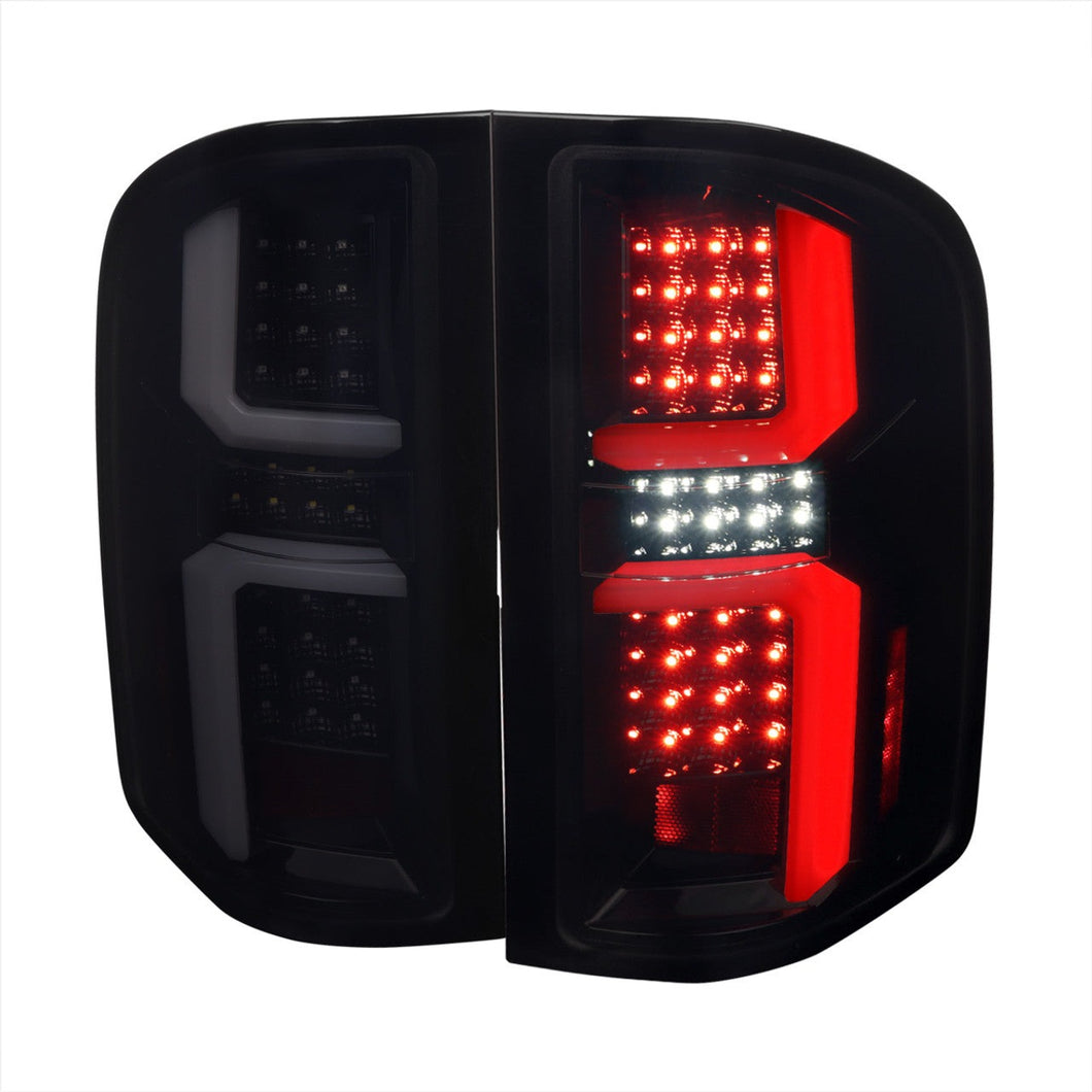 Spec-D LED Tail Lights Silverado 1500 (07-13) 2500 3500 (07-14) w