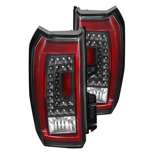 255.00 Spec-D Tail Lights Chevy Tahoe/Suburban LS LT LTZ (2015-2020) LED  - Chrome or Black - Redline360