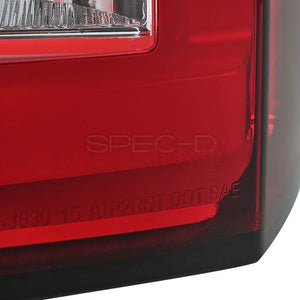 255.00 Spec-D Tail Lights Chevy Tahoe/Suburban LS LT LTZ (2015-2020) LED  - Chrome or Black - Redline360