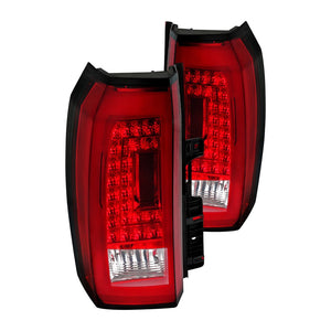 255.00 Spec-D Tail Lights Chevy Tahoe/Suburban LS LT LTZ (2015-2020) LED  - Chrome or Black - Redline360