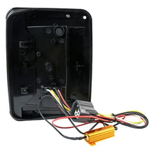 Load image into Gallery viewer, Spec-D LED Tail Lights Jeep Wrangler (2007-2017) Matte Black Housing/Clear Lens - Chrome/Smoke Lens Alternate Image