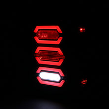 Load image into Gallery viewer, Spec-D LED Tail Lights Jeep Wrangler (2007-2017) Matte Black Housing/Clear Lens - Chrome/Smoke Lens Alternate Image
