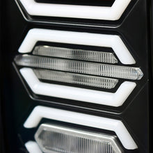 Load image into Gallery viewer, Spec-D LED Tail Lights Jeep Wrangler (2007-2017) Matte Black Housing/Clear Lens - Chrome/Smoke Lens Alternate Image