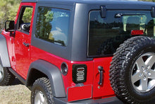 Load image into Gallery viewer, Spec-D LED Tail Lights Jeep Wrangler (2007-2017) Matte Black Housing/Clear Lens - Chrome/Smoke Lens Alternate Image