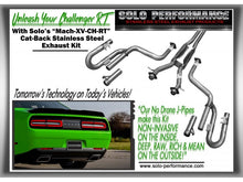 Load image into Gallery viewer, Solo Performance Mach-XV Cat-Back Exhaust [Reuse Stock Tips] Dodge Challenger R/T V8 5.7L (15-19) 991143SL - Default Title Alternate Image