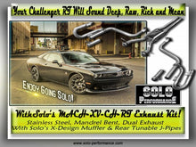Load image into Gallery viewer, Solo Performance Mach-XV Cat-Back Exhaust [Reuse Stock Tips] Dodge Challenger R/T V8 5.7L (15-19) 991143SL - Default Title Alternate Image